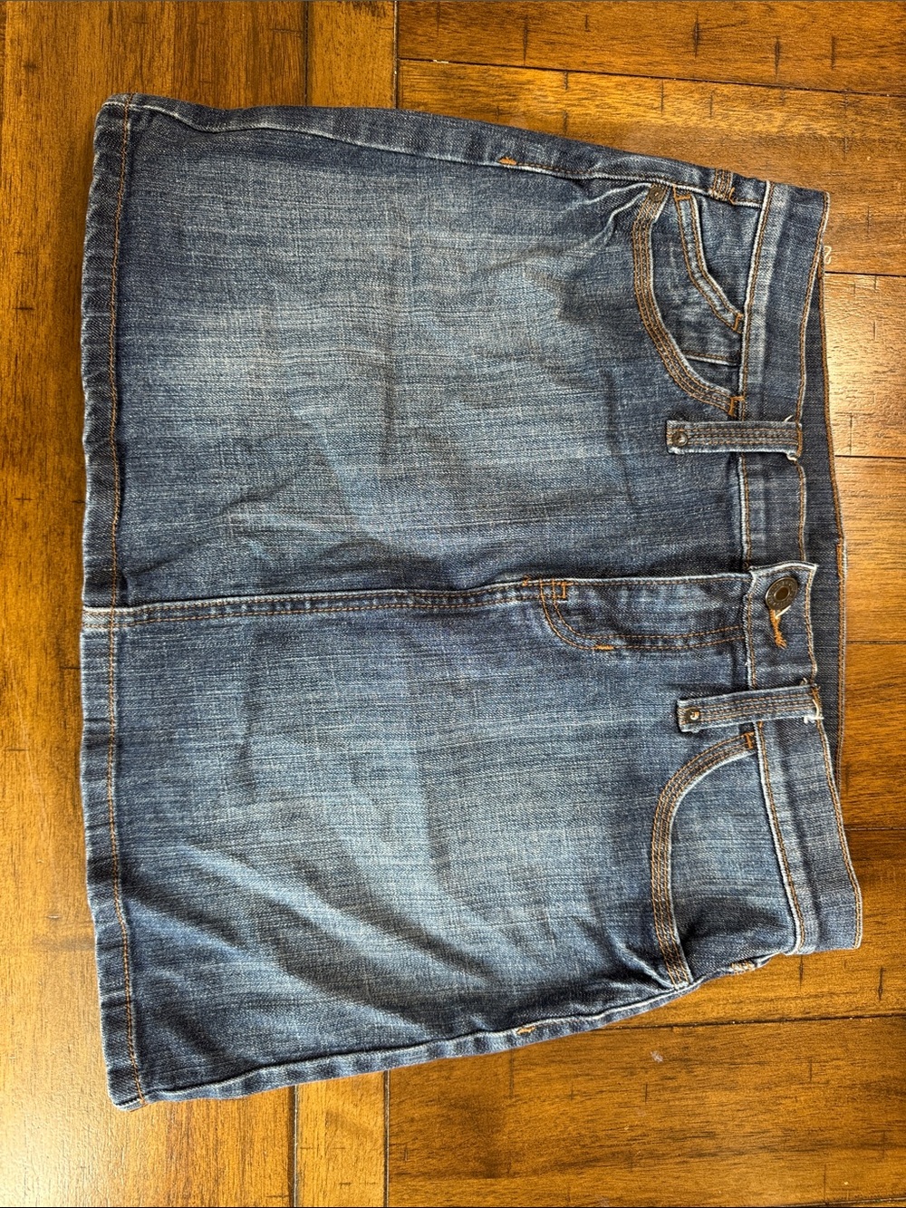 GAP Women's Denim Skirt in Medium Blue